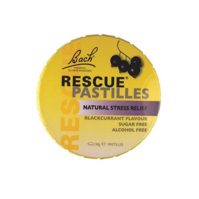 Bach Flower Remedies Rescue Pastilles Blackcurrant 50g